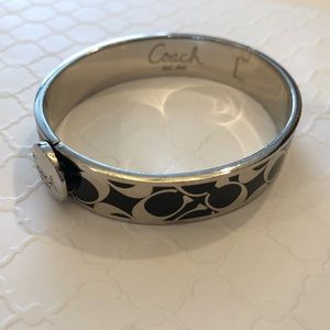 Coach Signature Bangle Cuff